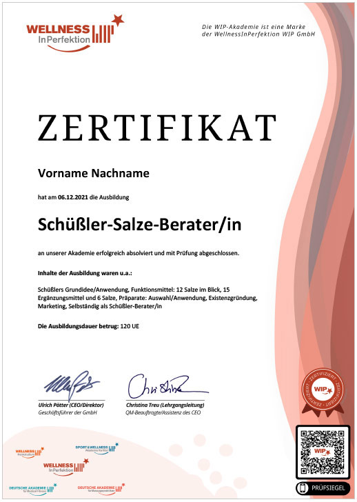 Zertifikat De Zertifikat