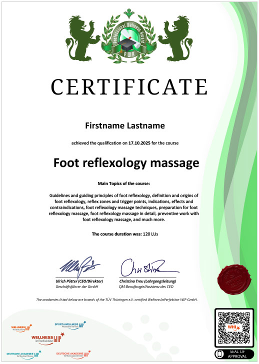 Englisches Zertifikat