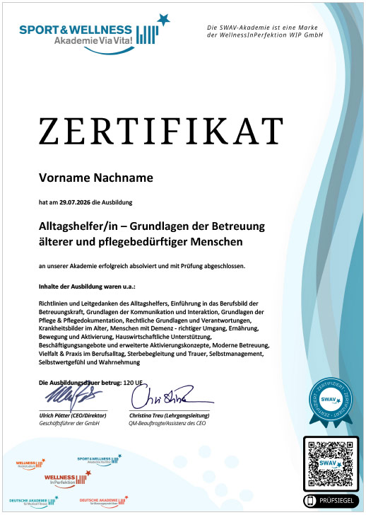 Zertifikat