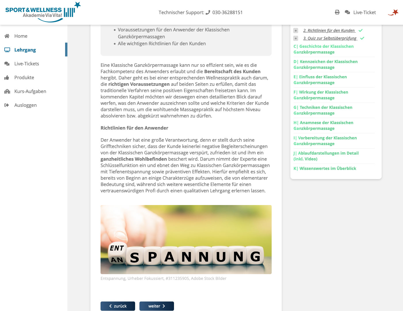 Klassische Ganzkörpermassage Bild 3